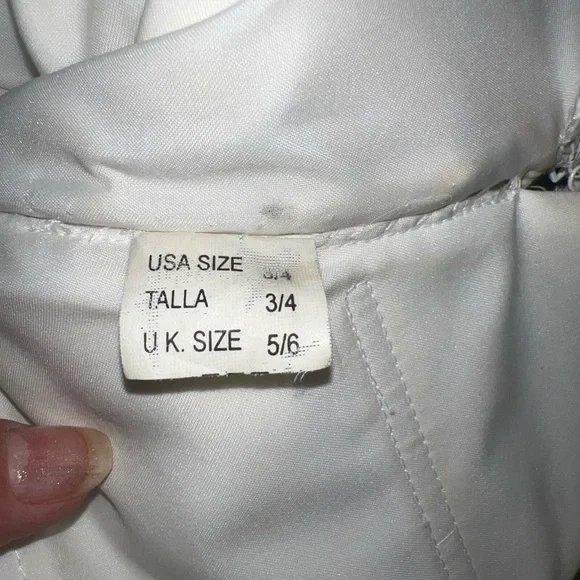 Mori Lee Beaded Ball Gown Dress 3/4 Sweetheart Corset Tulle – Formal/Quinceañera - Picture 8 of 10